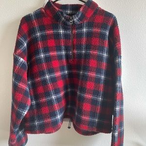 AE Boxy Half Zip Fleece